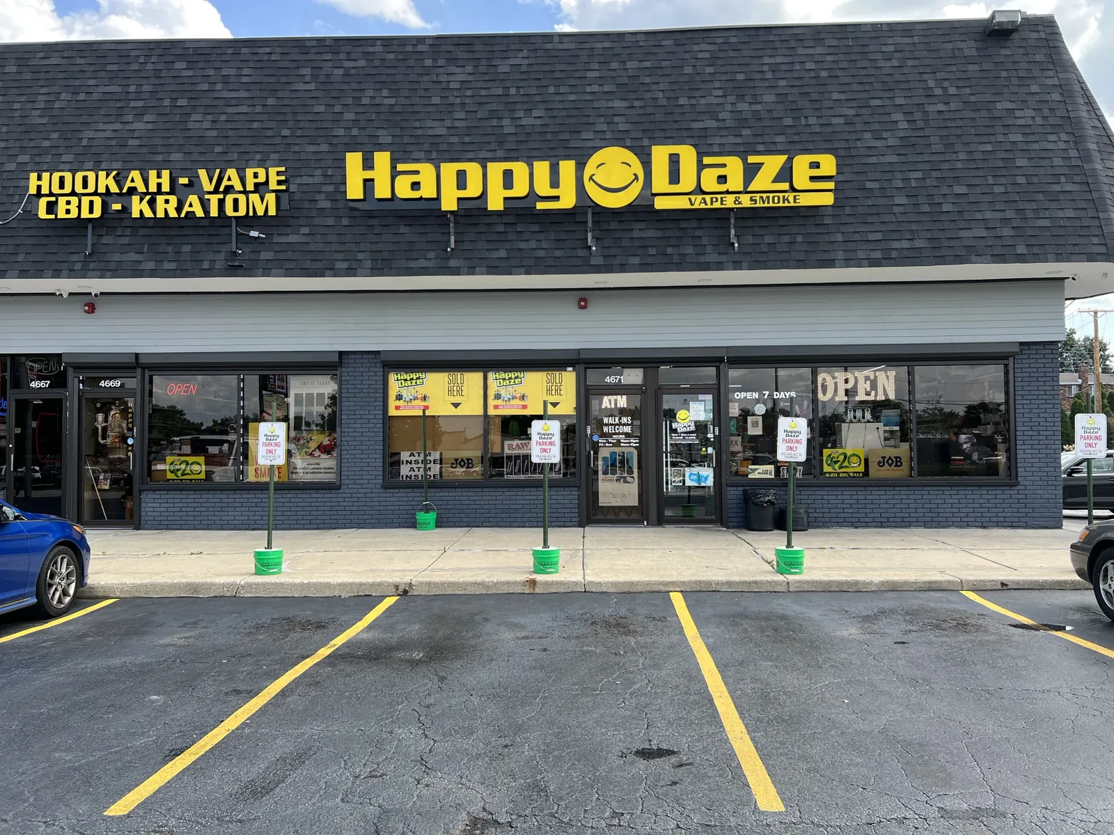 Happy Daze Midlothian storefront